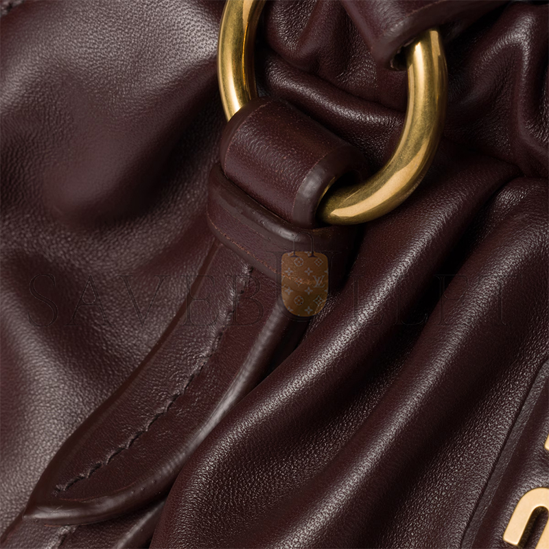MIU MIU JOIE NAPPA LEATHER BAG 5BG306 (32*16*10.5cm) MIU MIU JOIE NAPPA LEATHER BAG 5BG306 (32*16*10.5cm)